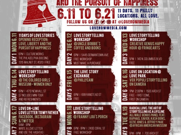 11 days of love stories flyer 1