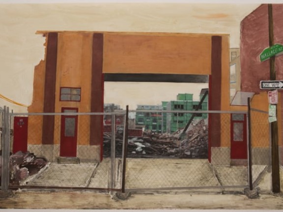Jennifer Baker's "Northern Liberties" Paintings and Monoprints at Crane Hall
