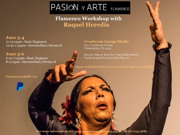 Flamenco Workshop with Raquel Heredia