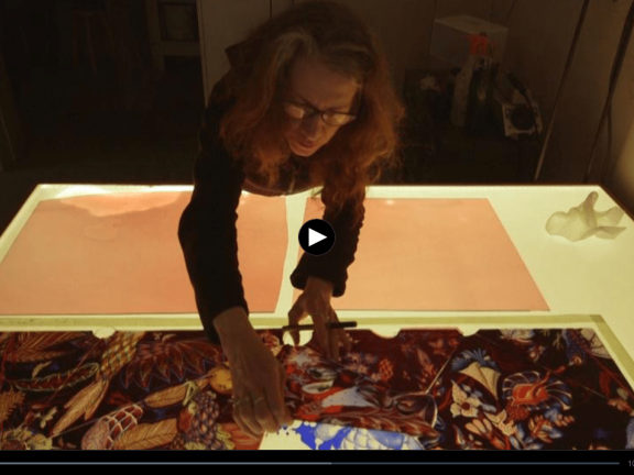 Judith Schaechter (LAE '99) Featured on Articulate