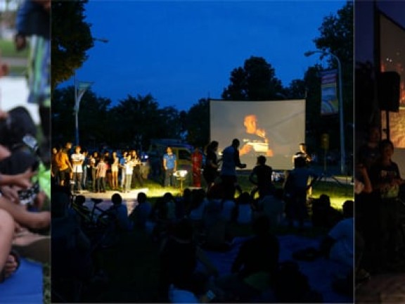 Street movies banner