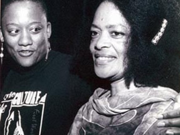 Tina Morton and Toni Cade Bambara photo credit: Carlton Jones