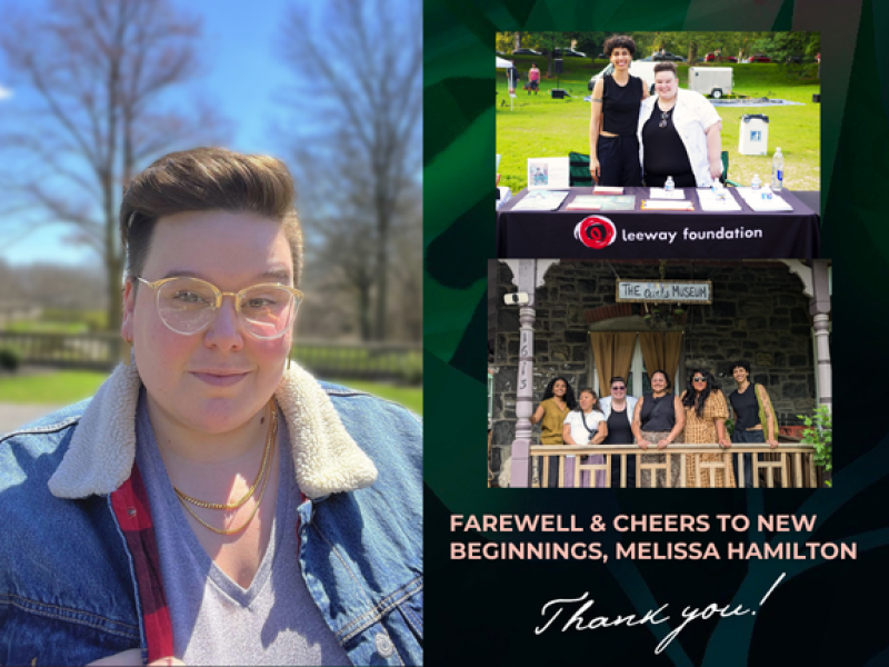 goodbye & congratulations to Melissa